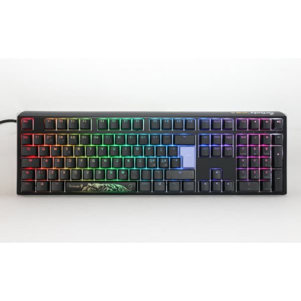 Ducky One 3 -mekaniskt tangentbord med Cherry MX Brown-switchar, svart