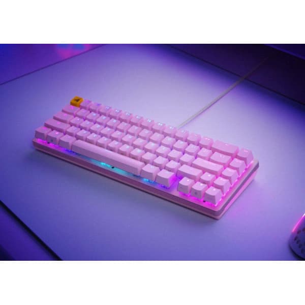 Glorious GMMK 2 Compact 65% -mekaniskt tangentbord, rosa