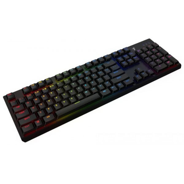 Tesoro GRAM Spectrum -speltangentbord, AGILE Blue-switchar, multifärgade LED-lampor