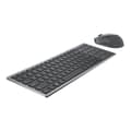 Miniatyrbild 1 av 4: Trådlöst tangentbord och mus - DELL - KM7120W - QWERTY US International - Titanium Grey - 36 månaders batteritid