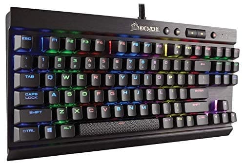 Corsair Tas K65 Gaming RGB RAPIDFIRE,LED,Cherry MX Speed (CH-9110014-DE)