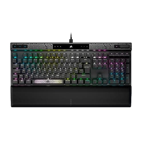 Corsair CH-910961G-DE - Tastatur - Baggrundsbelyst RGB LED /CORSAIR MGX - Sorte / Sorte PBT-taster (CH-910961G-DE)