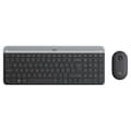 Miniatyrbild 1 av 6: Tangentbord och Mus Logitech 920-009190 Svart Grå Franska AZERTY