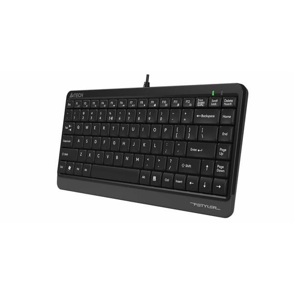 Tastatur A4 Tech A4TKLA46787 Sort Engelsk