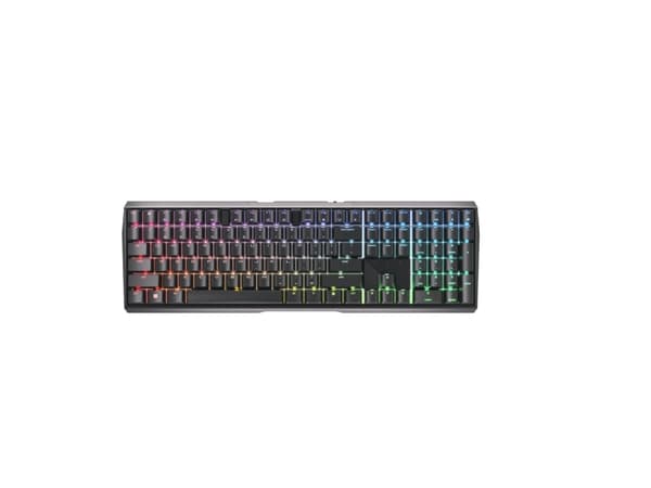 CHERRY MX 3.0S Wireless RGB, RF Wireless + Bluetooth, Mekaaninen, QWERTY, RGB LED, Musta