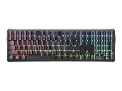 CHERRY MX 3.0S Wireless RGB, RF Wireless + Bluetooth, Mekaaninen, QWERTY, RGB LED, Musta