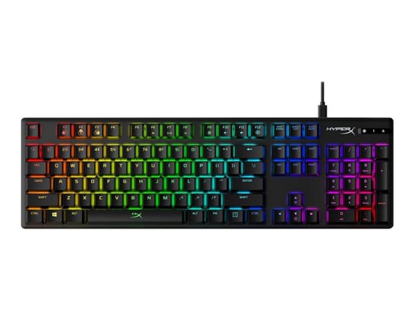 HYPERX ALLOY ORIGINS PBT, HX RED - MECHANICAL KEYBOARD (NORDIC)