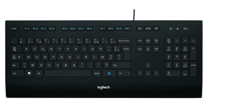 CORDED KEYBOARD K280E FRENCH musta