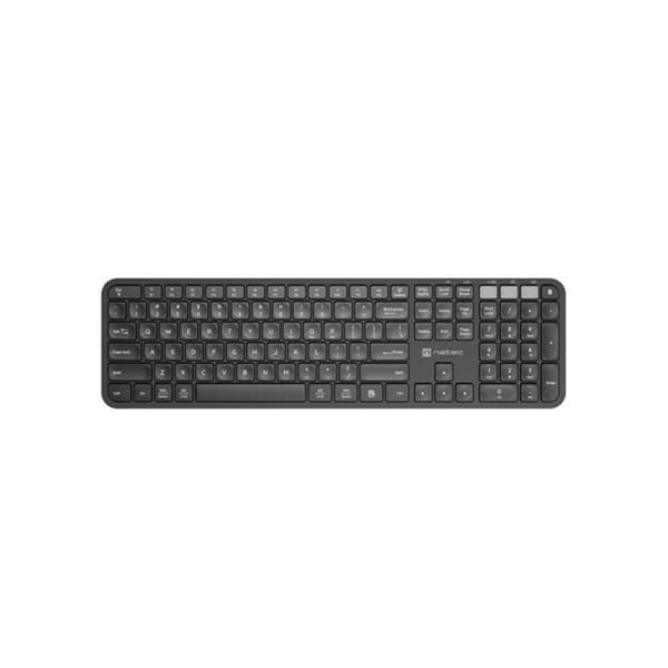 Tangentbord och Mus Natec NKL-1998 Qwerty US Svart