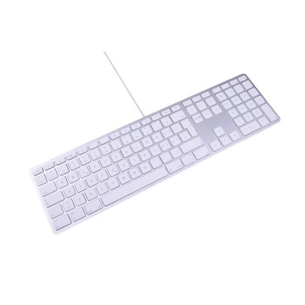 lmp USB kabelanslutet tangentbord med numeriskt tangentbord för Mac tyska - 17203 Vit