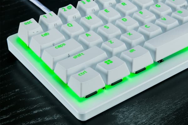 Razer Huntsman V3 Pro - Tastatur - 100% - full size - bakgrunnsbelyst - USB - QWERTY - USA - tastsvitsj: Razer Analog Optical Switches (Gen-2)
