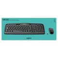 Miniatyrbild 4 av 8: Tangentbord och Mus Logitech Wireless Combo MK330 Svart Qwerty US