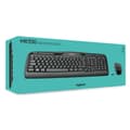 Miniatyrbild 5 av 8: Tangentbord och Mus Logitech Wireless Combo MK330 Svart Qwerty US