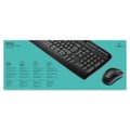 Miniatyrbild 7 av 8: Tangentbord och Mus Logitech Wireless Combo MK330 Svart Qwerty US
