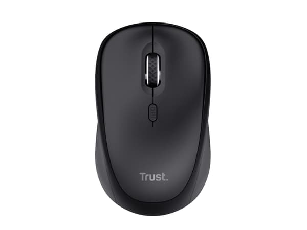 Trust Ody II - Sats med tangentbord och mus - tyst - trådlös - QWERTY - amerikansk - svart