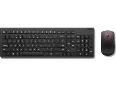 Lenovo Essential Wireless Combo Gen 2 - Sats med tangentbord och mus - trådlös - 2.4 GHz - litauiska - svart