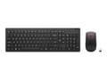 Miniatyrbild 1 av 2: Lenovo Essential Wireless Combo Gen 2 - Sats med tangentbord och mus - trådlös - 2.4 GHz - litauiska - svart