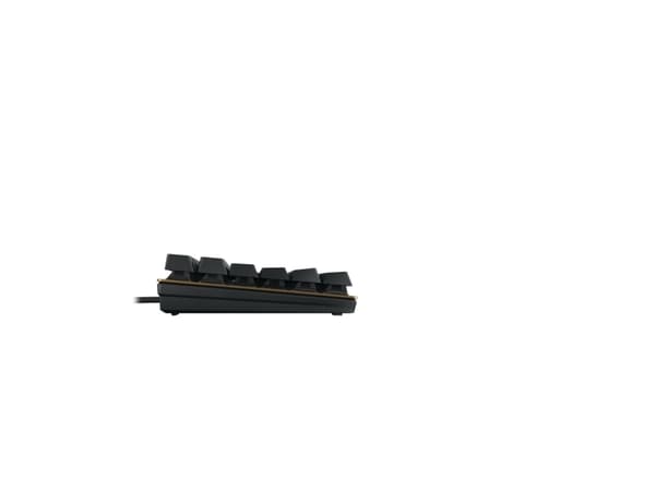 CHERRY KC 200 MX - Tastatur - USB - QWERTY - USA med eurosymbol - tastsvitsj: CHERRY MX2A Silent Red - svart - plastfri emballasje