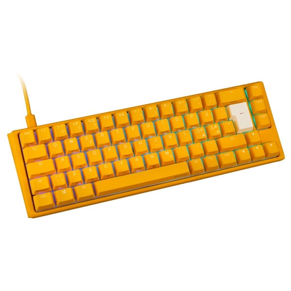 Ducky One 3 - Yellow Ducky - SF 65% - Cherry Brown - RGB
