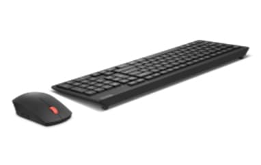 Lenovo Essential Wireless Combo Gen 2 - Sats med tangentbord och mus - trådlös - 2.4 GHz - dansk - svart