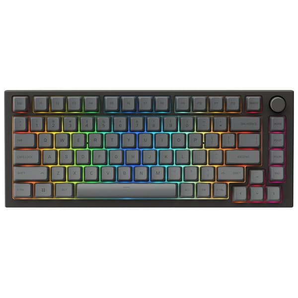 Glorious GMMK Pro Black Slate 75% TKL Keyboard - Barebone, ANSI Layout, Black
