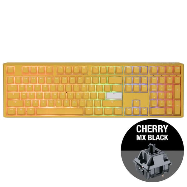 Ducky One 3 keyboard Gaming USB QWERTY English Yellow