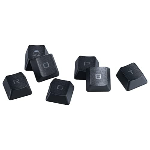 ASUS ROG PBT Doubleshot nøglesæt til optiske mekaniske kontakter ROG RX (robust PBT materiale, føles holdbarhed, dobbelt skud form) sort
