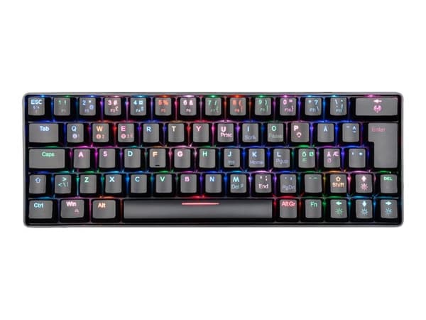 Fourze GK60 Gaming Keyboard US 60% bla