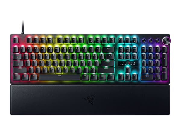 Razer | Klaviatura žaidimams | Huntsman V3 Pro | Klaviatura žaidimams | su laidu | Nordic | Juodas | Analog Optical