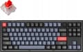 Pikkukuva 2 / 2: Klawiatura Keychron Keychron V3 TKL 80% Fully Assembled Knob K Pro Red Switch Frosted Black QMK/VIA