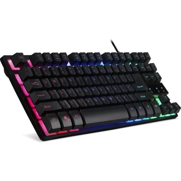 Gamingtangentbord - ACER - GP.KBD11.01W - AZERTY - RGB-bakgrundsbelysning - Membran TKL 80%