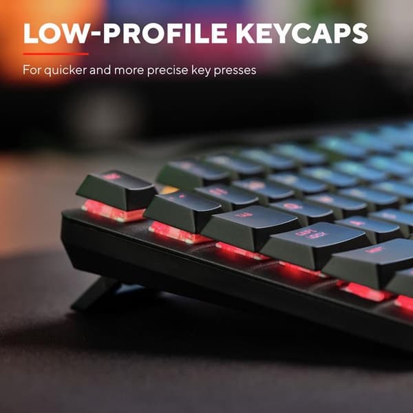 Trust English Keyboard Nordisk Layout Torix Mekaniskt
