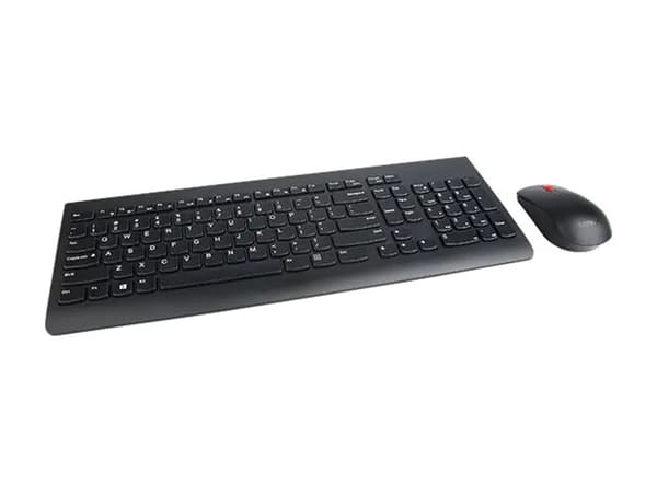 Lenovo Essential Wireless Combo Gen 2 - Tastatur- og mussett - trådløs - 2.4 GHz - Tysk - svart
