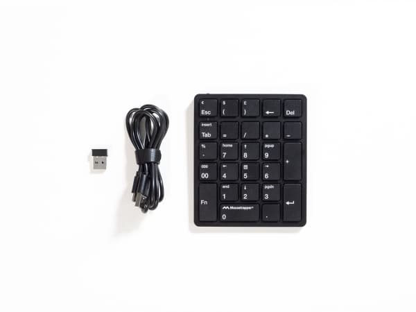 Mousetrapper NumPad - Tastegruppe - trådløs - 2.4 GHz
