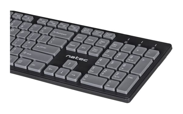 NATEC Discus 2 tastatur USB USB US Slim