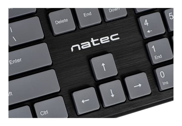 NATEC Discus 2 tastatur USB USB US Slim