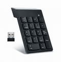 Pikkukuva 7 / 8: Gembird KPD-W-02 numeronäppäimistö Kannettava/PC Bluetooth Musta