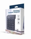 Pikkukuva 8 / 8: Gembird KPD-W-02 numeronäppäimistö Kannettava/PC Bluetooth Musta