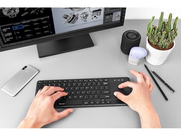 Tracer TRAKLA46367 tastatur RF Trådløs Sort