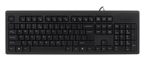 A4Tech KR-83 tastatur PS/2 Turkish Black