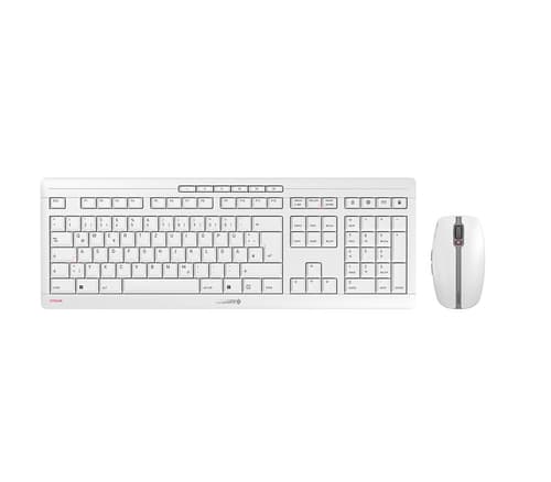CHERRYSTREAMDESKTOP/RECHARGEKEYBOARD AND MOUSE SET Grå