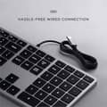 Miniatyrbild 4 av 4: Tangenti - Satechi - Slim W3 - USB-C - QWERTY - Bakgrundsbelyst