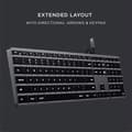 Miniatyrbild 2 av 4: Tangenti - Satechi - Slim W3 - USB-C - QWERTY - Bakgrundsbelyst