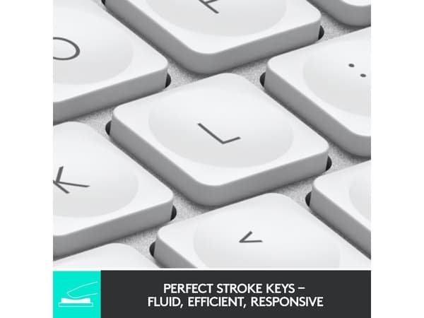 Logitech MX Keys Mini, lysegrå
