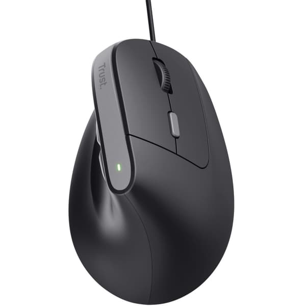Trust Bayo II Ergonomisk mus, svart
