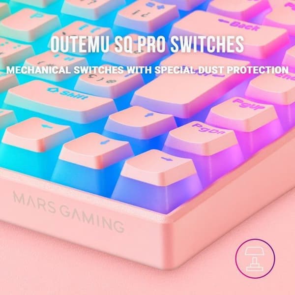 Marsgaming datortangentbord - MKCLOUDPRES