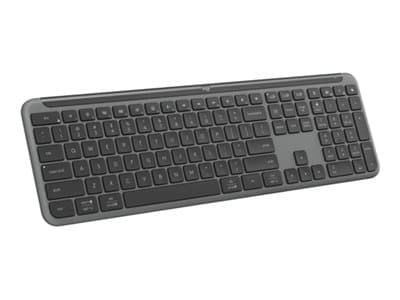 Logitech Signature Slim K950 - Tangentbord - trådlös - Bluetooth 5.1 LE - hela norden - grafit