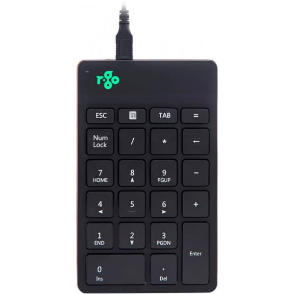 R-Go Numpad Break -numertangentbord, svart