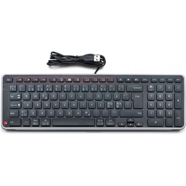 Contour Balance Keyboard - trådbordad tangentbord, för RollerMouse