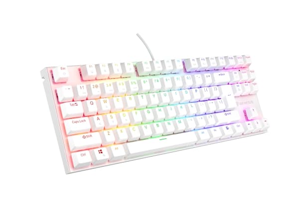 Genesis Thor 303 TKL - Tangentbord - QWERTY Vit